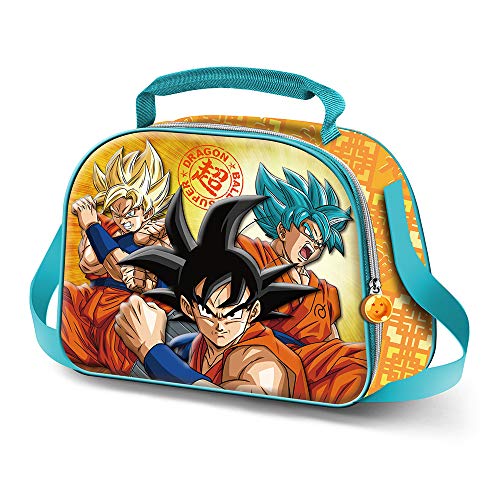 Karactermania Dragon Ball Saiyan 3D  Bolsa Escolar  26 centímetros  1 Liters  Multicolor
