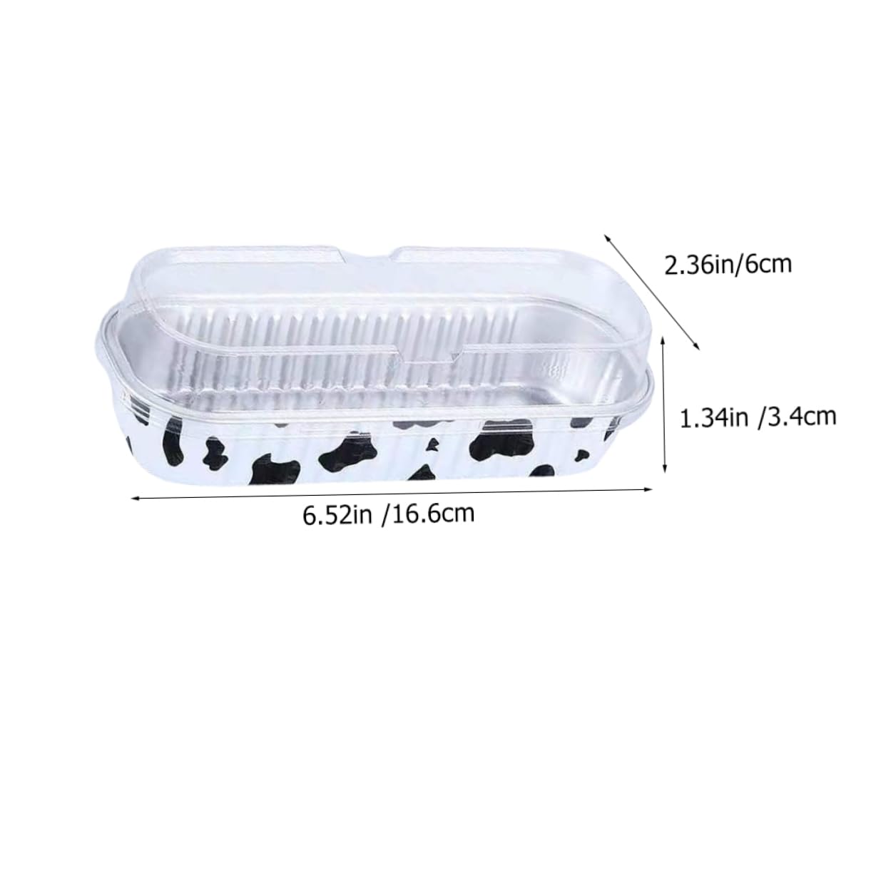 Cabilock 20Pcs Disposable Foil Food Containers Convenient Bbq Accessories for Camping for Picnics Ovens and Air Fryers Versatile Baking