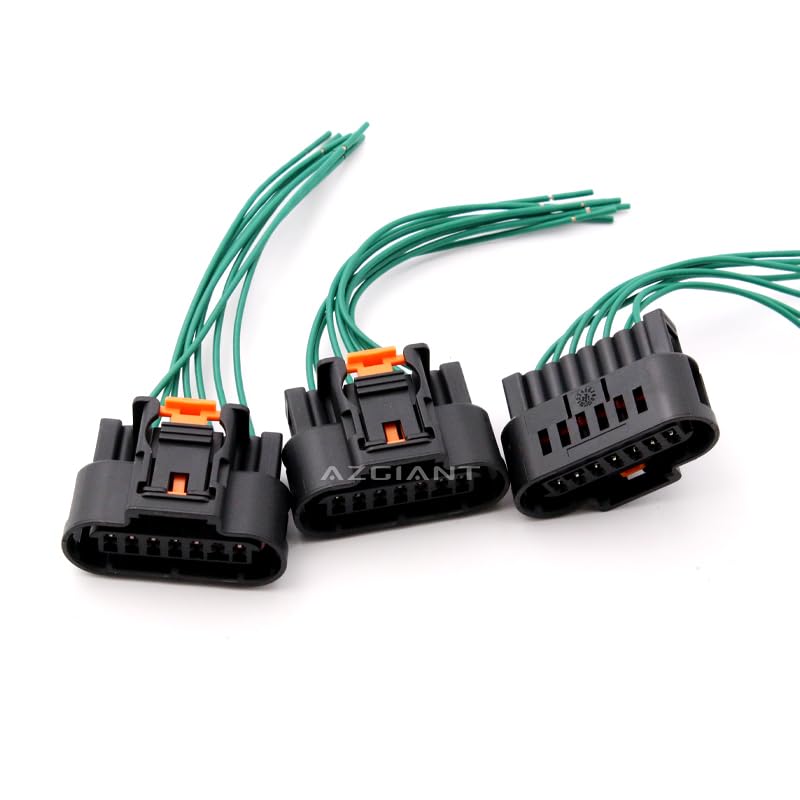 3PCS 7 Pin High Voltage Ignition Coil Plug Connector Wire Cable Adapter for VW for Opel for Buick Astra J for Chevrolet