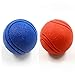 2 Pack YUSEN Tough Rubber Bouncy Tennis Ball, Floatable Retrieve Chew Toy Virtually Indestructible for Dogs Water Swimming Pool Play, Tennis Size, 2.6 Inch