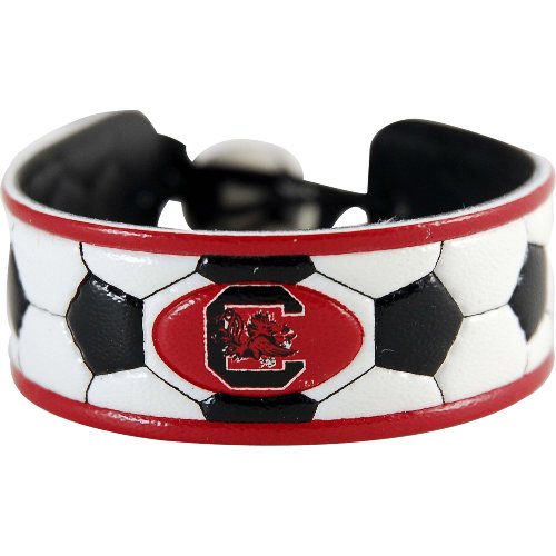 NCAA South Carolina Fighting Gamecocks Classic Soccer Bracelet