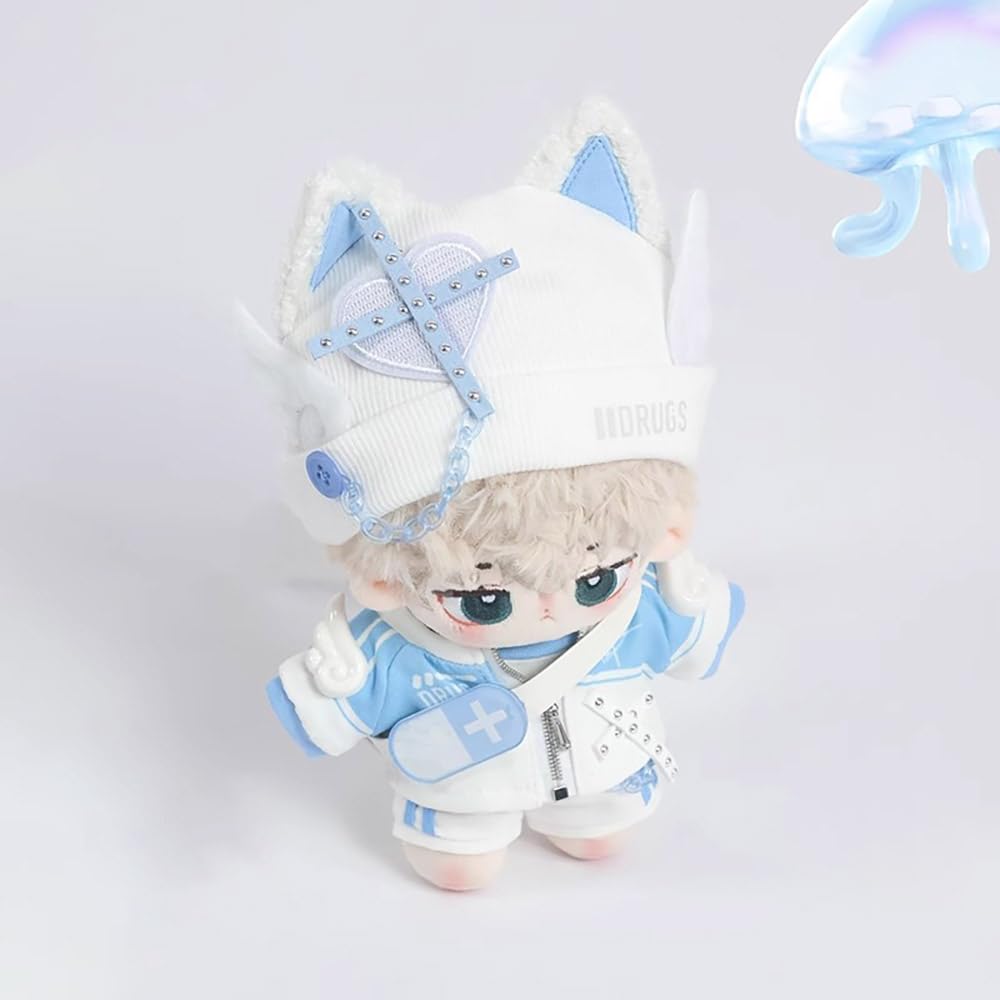 【キヨミ様】すのチル　お洋服　パーカー　デニムセット　猫耳帽子　 Man Amazon.co.jp: niannyyhouse 10cm 15cm 20cm ぬいぐるみ 服 猫耳帽子