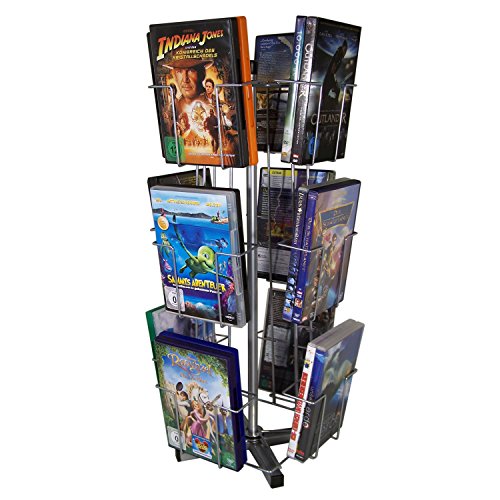 GERSO 300 585-4 Thekenständer CD/DVDs