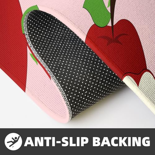 Alfombrillas de cocina antideslizantes para evitar resbalones con diseño de fruta 5