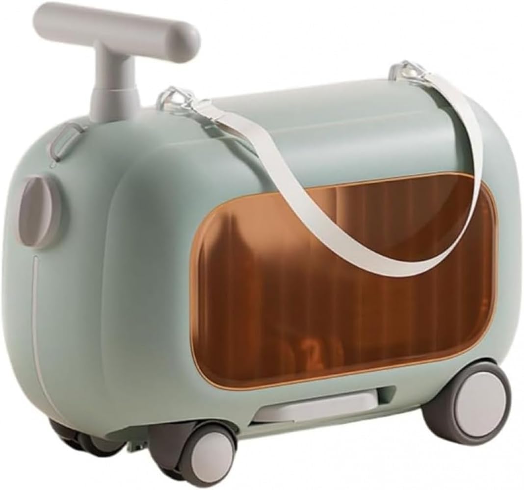 Homraku 子供用スーツケース乗れる キッズキャリーケース トランク