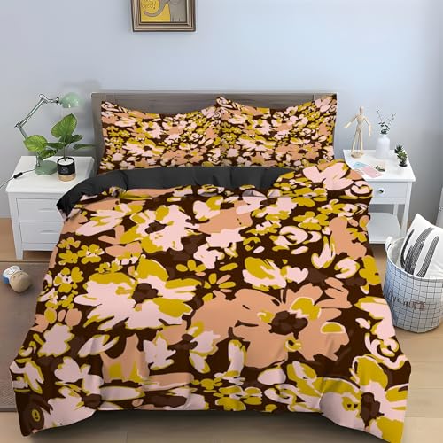 Housse de couette 240 x 260 en microfibre douce avec fermeture éclair pratique - 2