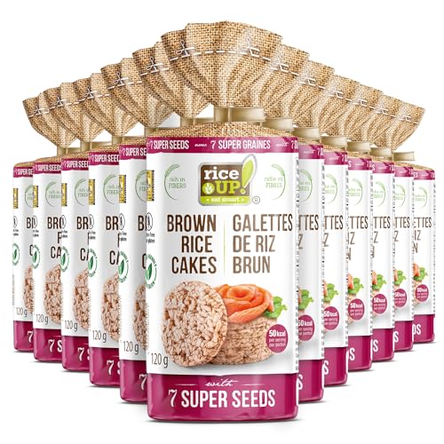 Rice UP! Gâteaux riz brun 7 graines 120g