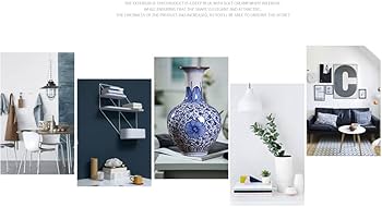 青と白の伝統的な花瓶セット Amazon｜中国風の磁器の花瓶青と白 陶器 ジンジャージャー 蓋