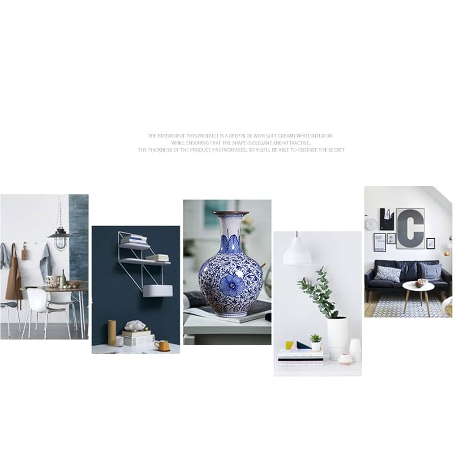 Amazon.co.jp: シノワズリアンティーク 伝統的な中国の青と白の