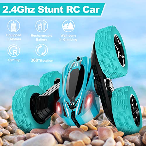 ORRENTE Remote Control Car, 2.4GHZ RC Cars for Boys, 4WD Rechargeable