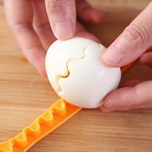 Huevos cortados de lujo Huevos Cocidos Cortador de Huevos en Forma de Flor Herramienta Huevos Hervidos Hogar Cortar Flor Shaper Gadget de Cocina