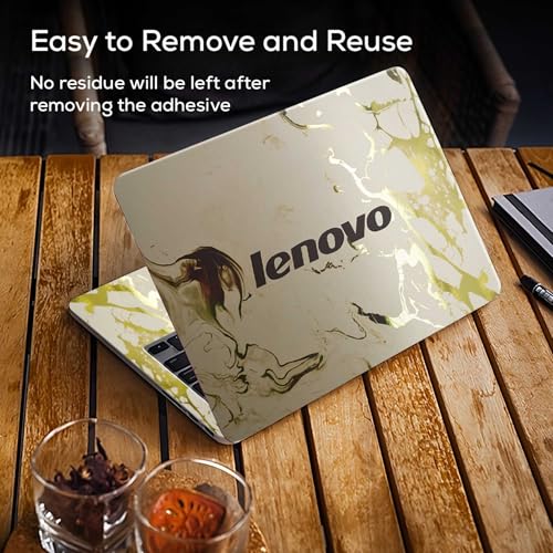 Image of DSGN 148 Full Body Laptop Skin Bubble-Free| Laminated| Removable| HD Quality Sticker for Laptops Upto 15.6 Inches Compatible with Lenovo