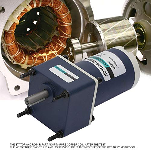 Motoriduttore DC 24V, velocità regolabile 30W