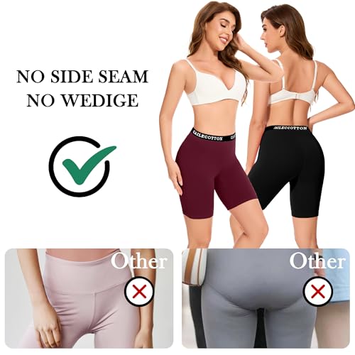 CAILECOTTON Boy Shorts Underwear - Boxers, Boyshorts Panties, Womens Boxer Briefs - Image 3