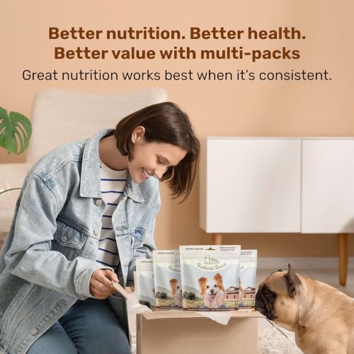 Image of BADLANDS RANCH Air-Dried Fish & Turkey Dog Food, 87% Meat, 64 oz | Includes organs & salmon; kibble topper or alternative; adult & senior dogs; no corn, wheat, soy or fillers