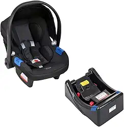 Conjunto Bebê Conforto Touring X e Base - Preto - Burigotto