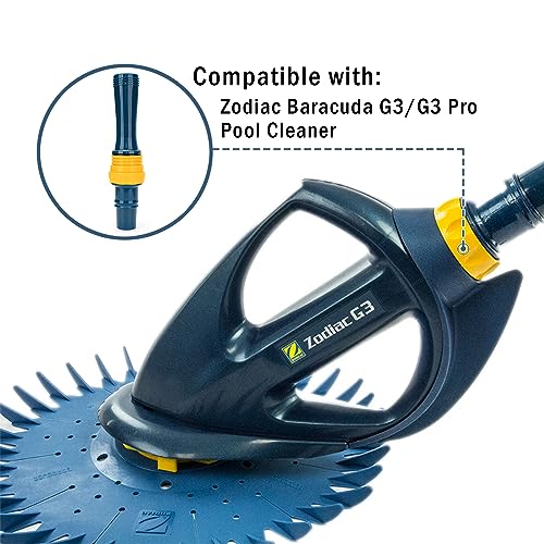 W70326 Cassette Outer Extension Pipe with Handnut Fit for Zodiac Baracuda G3/G3 Pro Suction Side Pool Cleaner