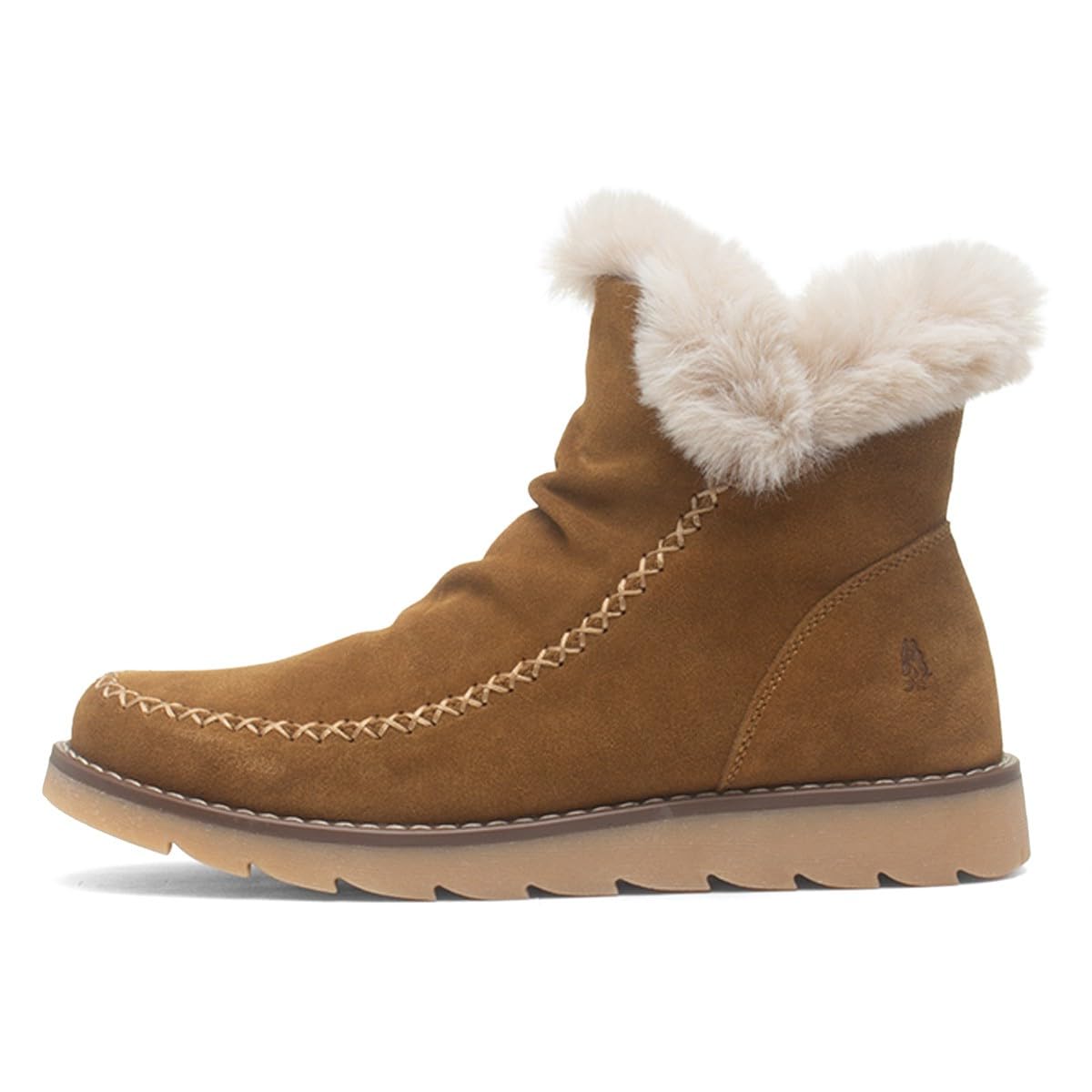 Hush Puppies Female Moira Mid Boot, Tan, 8
