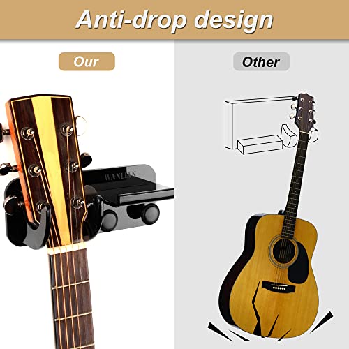 Support Mural Huitare,Support Guitare Polyvalent avec 2 Crochets,Compatible avec Tous Les Types de Tête, Guitare… - Les Beatles, Paul McCartney, John Lennon, RIngo Starr, George Harrison Support Mural Huitare,Support Guitare Polyvalent avec 2 Crochets,Compatible avec Tous Les Types de Tête, Guitare… – Image 6