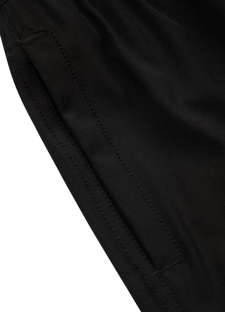 Pitbull Męskie spodenki sportowe, spodnie treningowe, cienkie, szybkoschnące, krótkie spodenki Gym Pit Bull West Coast Performance Pro Plus Solid Black spodnie do biegania