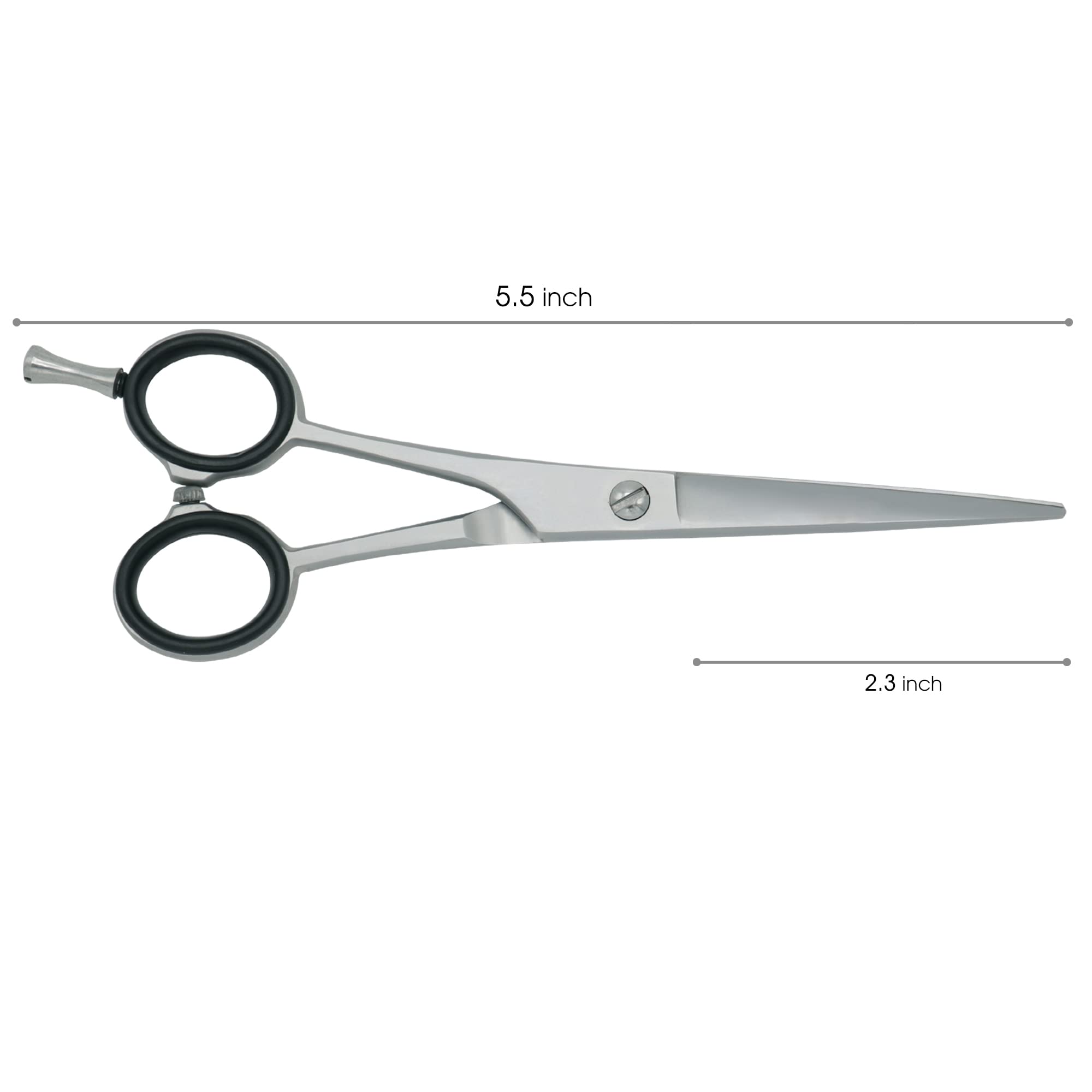 Chocho Left Hand Pro Barber Scissors for Salon Shears Edge Hair Cutting Grooming Lefty