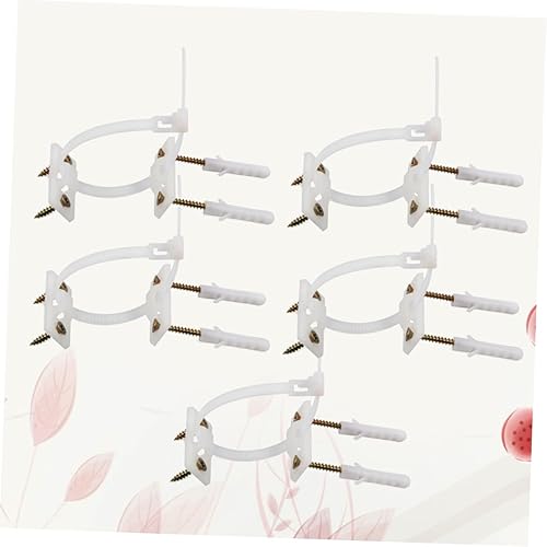 Miniatura 7 de Kisangel Correas de seguridad para muebles, correas de nailon, anclajes de pared a prueba de niños para niños y niñas, kit a prueba de bebés