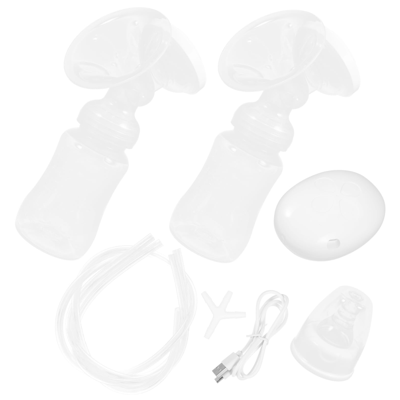 BESPORTBLE Extractor De Leche Materna Eléctrico Sacaleches Doble Práctico Portátil