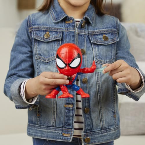 Image of Hasbro Gaming Bop It! Marvel Spider-Man Edition Game, Spider Man Game, Marvel Toys, 1 or More Players, Ages 8 and Up