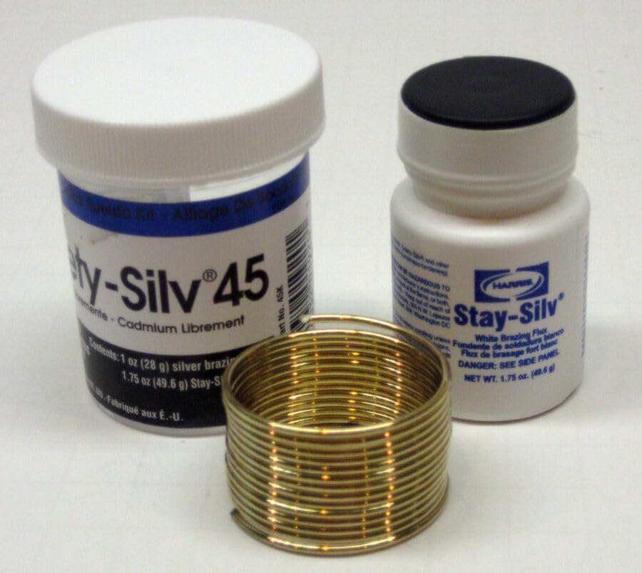 Replacement 45K Safety-Silv 45 Brazing Alloy 45% Silver