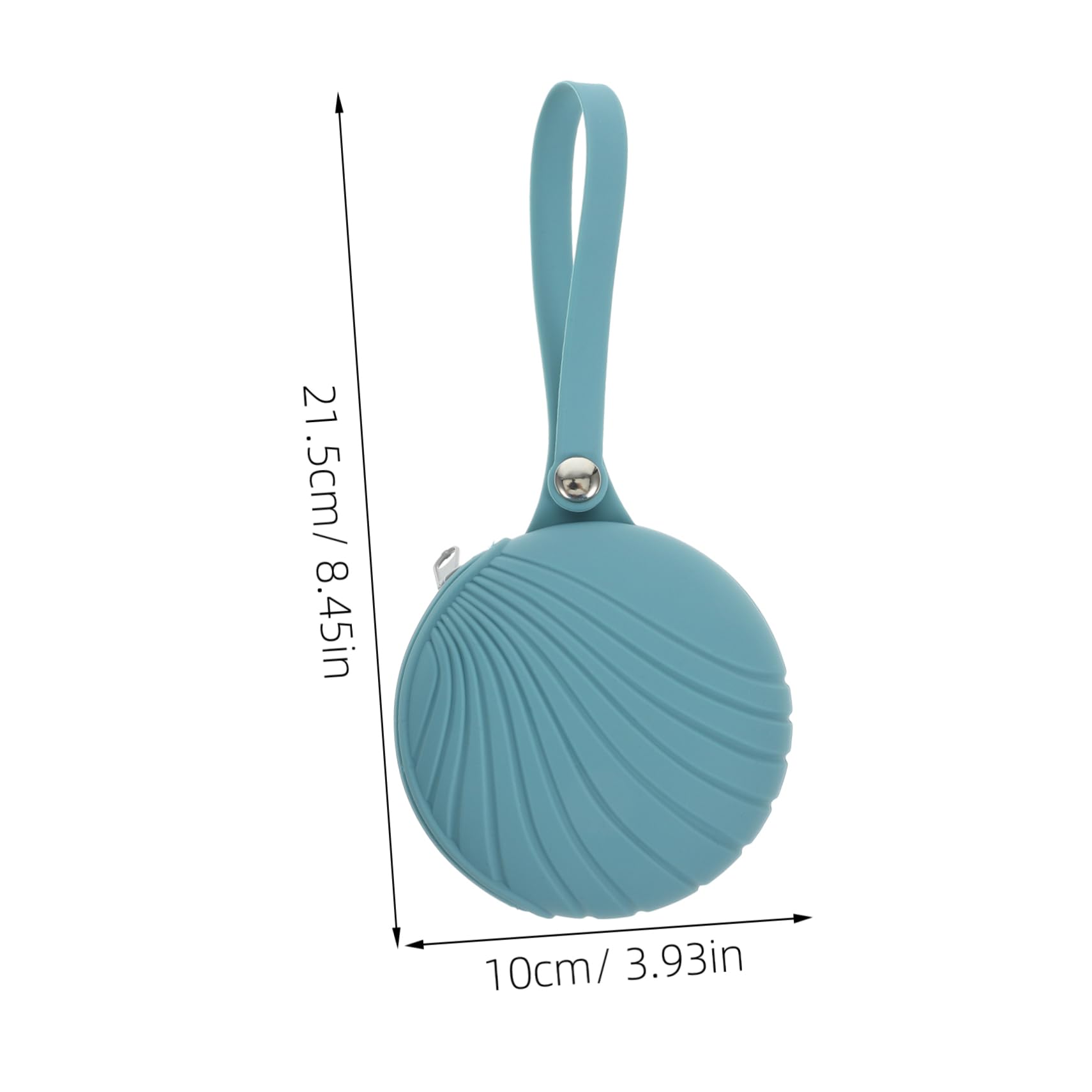 Healeved Pacifier Storage Holder Case Portable Silicone Bag for Pacifier Key and