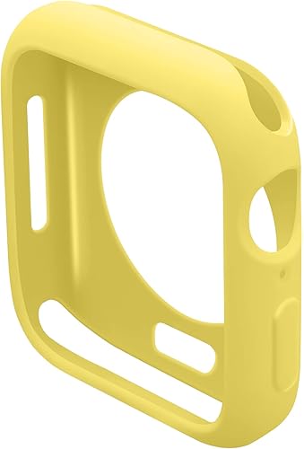 Miniatura 2 de EIHAIHIS Paquete de 2 fundas de silicona suave para Apple Watch Series 8 7 SE 6 5 4 1.575 in 1.732 in 1.614 in 1.772 in, cubierta suave TPU