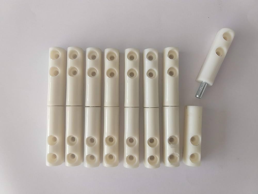ARKA Plastic Hinges for Mosquito Net Window-Colour:Ivory (20 Pcs) (B0CVBHFT23) Amazon Price History, Amazon Price Tracker