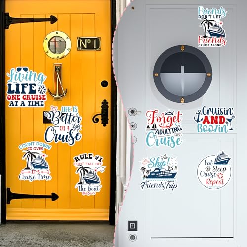 Imanes decorativos Friends para puertas de crucero, 9 piezas miniatura 4
