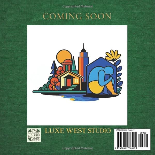 Adult Coloring Book for Women | Coloring Books for Adults | LUXE WEST: Thick Paper | Single-Sided | No Filler | Upscale Designs image 3