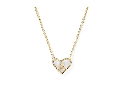 Kendra Scott Heart Letter E Short Pendant Women
