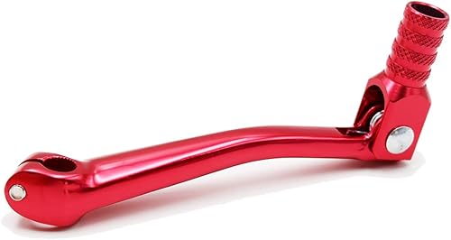 PRO BAT Manija de palanca de cambios de mano para motocicleta de 110 cc, 125 cc, 135 cc, 150 cc, 200 cc, 252 cc, cuatrimoto, ATV, buggy, rojo