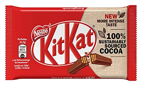 Nestle KitKat chocoladegrendel, melkchocolade, verpakking van 24 (24 x 41,5 g) grote verpakking - Afbeelding 3