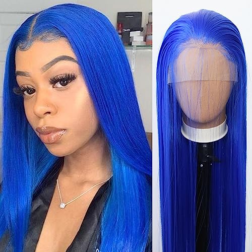 Towarm, parrucca sintetica lunga e dritta, con