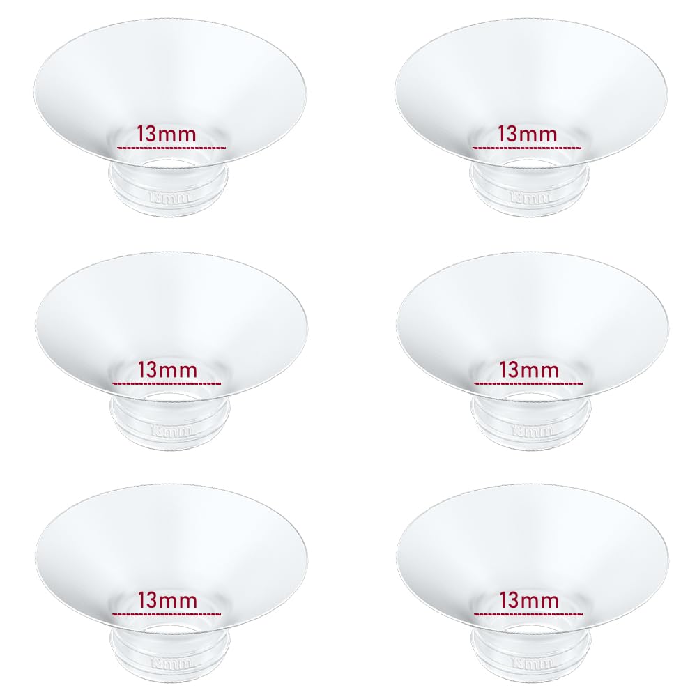 Flange Insert 13mm Compatible with Momcozy M5/M6/M9/Air1/W1/S12 pro/S9 pro/V1 pro/V2 pro Breast Pump Replacement Accessories