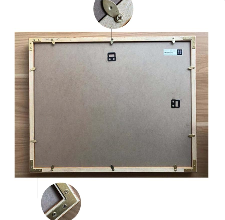 Duża ramka wyświetlacza medalu, Wyświetlacz 3D z litego drewna na medale Shadow Box, 28 cali, wielokolorowy(Brown,28" (28 medals))