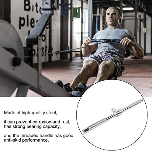 Barra reta de fitness, haste de tração de fitness, faça você mesmo, forte capacidade de rolamento 20