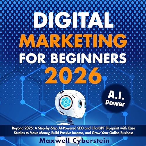 Digital Marketing for Beginners 2026 cover art
