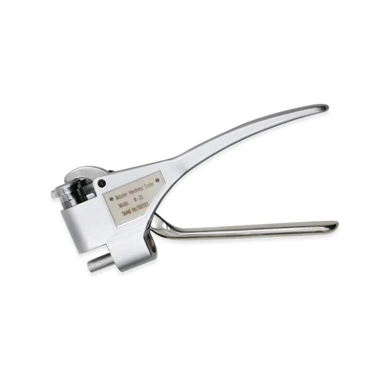 Probador de dureza portátil para metal, durómetro Webster para medir aleaciones de aluminio, 0,6-6 mm de grosor, herramienta de medición de dureza compacta y precisa