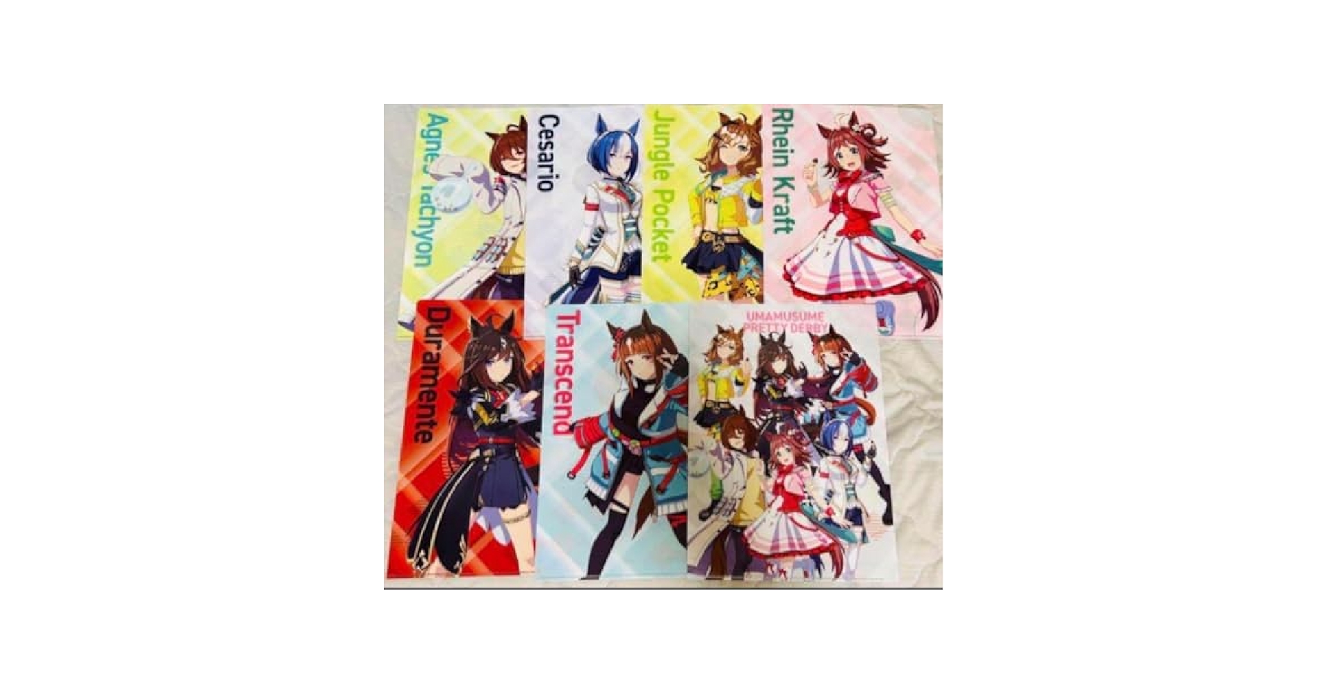 Amazon.co.jp: ローソン ウマ 娘 クリアファイル7種コンプリート