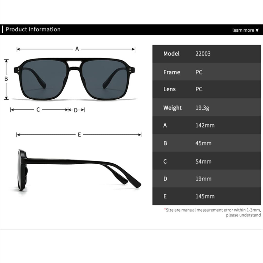 Lunettes de soleil rétro à double pont pour femmes, imprimé léopard, verres dégradés, protection UV400.
