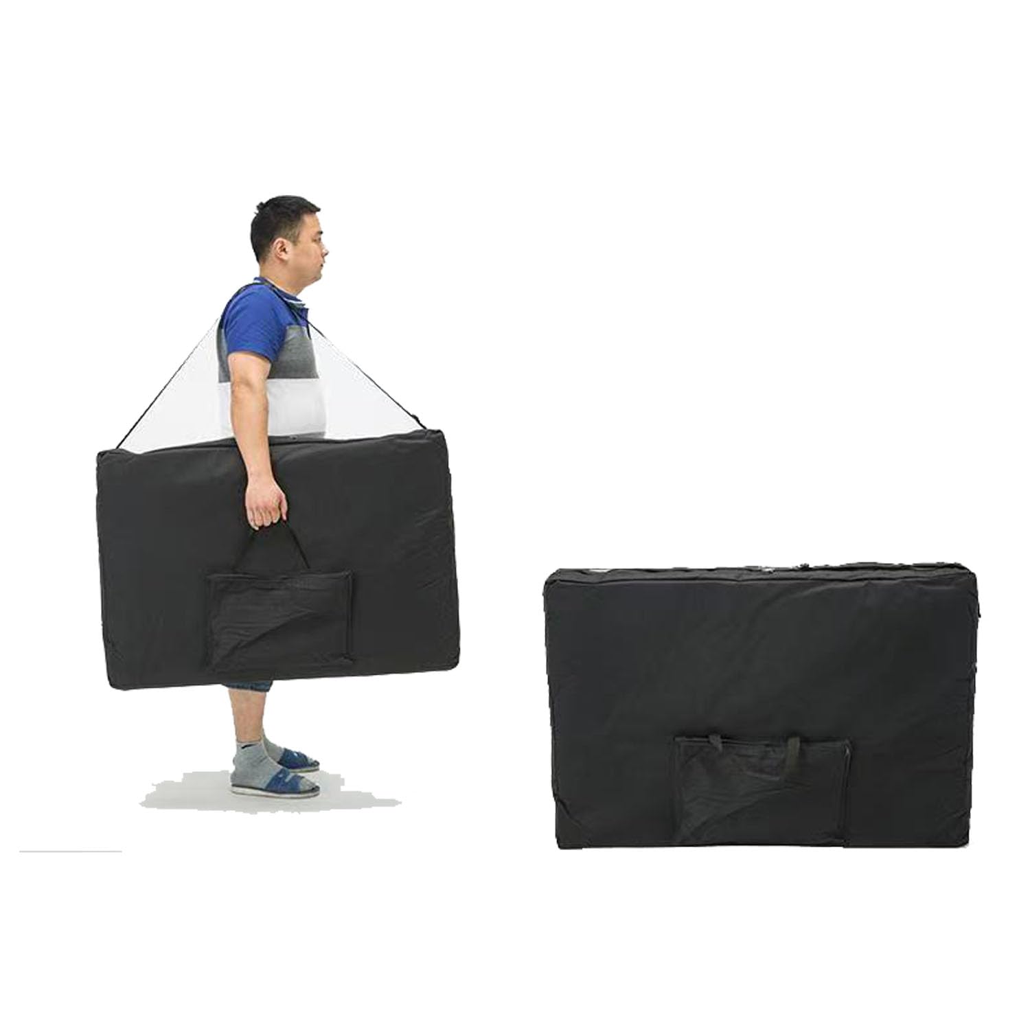 27‘’ Portable Massage Tables Durable Nylon Carry Bag- Lightweight Storage Case with Adjustable Shoulder Strap, Compact Travel Bag for Therapists & Professionals