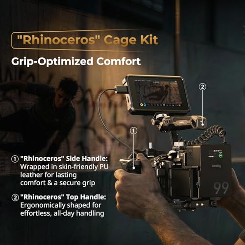 Image of SmallRig A7 V / A7R V / A7 IV Rhinoceros Cage Advanced Kit