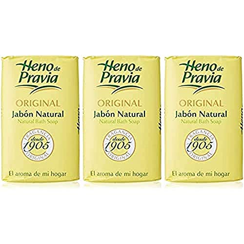 HENO DE PRAVIA, Lot de 3 Savons pour les mains 3X115 g