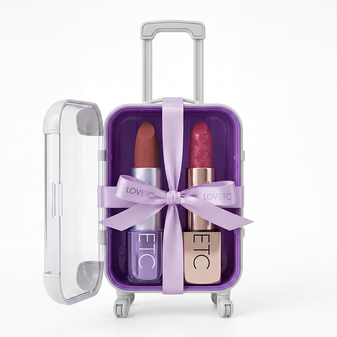 Moisture Shine Satin & HD Matte Lipstick Combo Set | With Free Cute Mini Trolley | Long-lasting & Rich Colour Payoff | With Marula Oil | Gift For Women | Show Stopper & Gossip Glow | 4.2g-picture-19