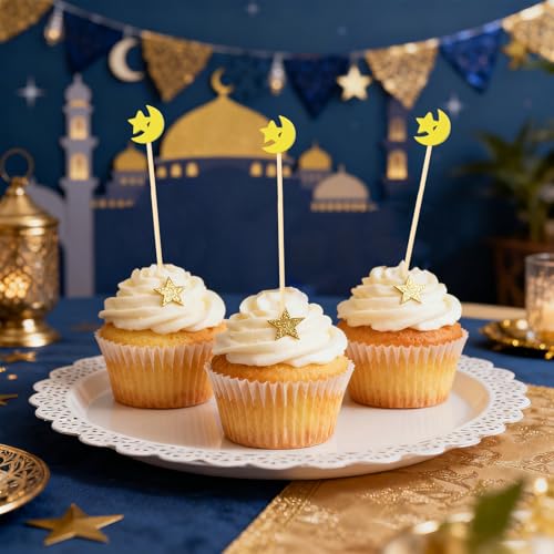 50% Off 200 Pcs Eid Mubarak Holiday Cocktail Toothpicks